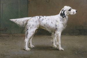 Porträtt av en hund, 1885 (par till 378730)
